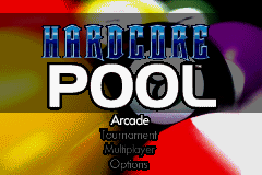 Hardcore Pool Title Screen